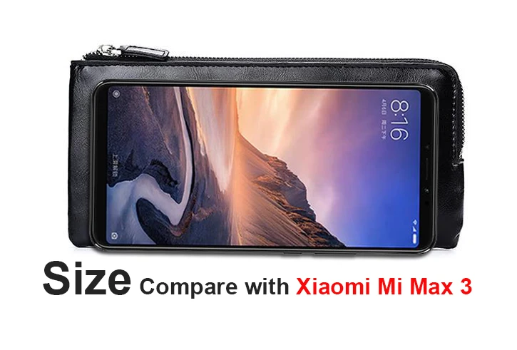 Кожаный чехол для Xiaomi Mi Max 3 роскошный кожаный чехол-кошелек в стиле ретро с