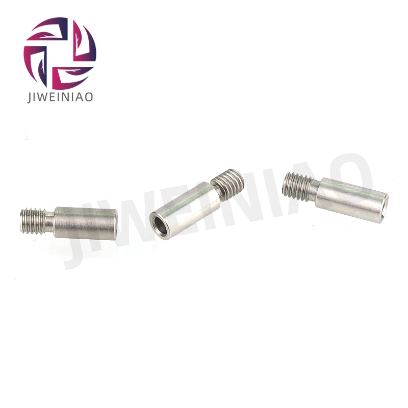 JIWEINIAO V6 Dual Hotend J-head Throats Тепловой разрыв для 1,75/3,0 мм/4,1 мм обновление нити 2 в 1 из горла 3d части принтера F1