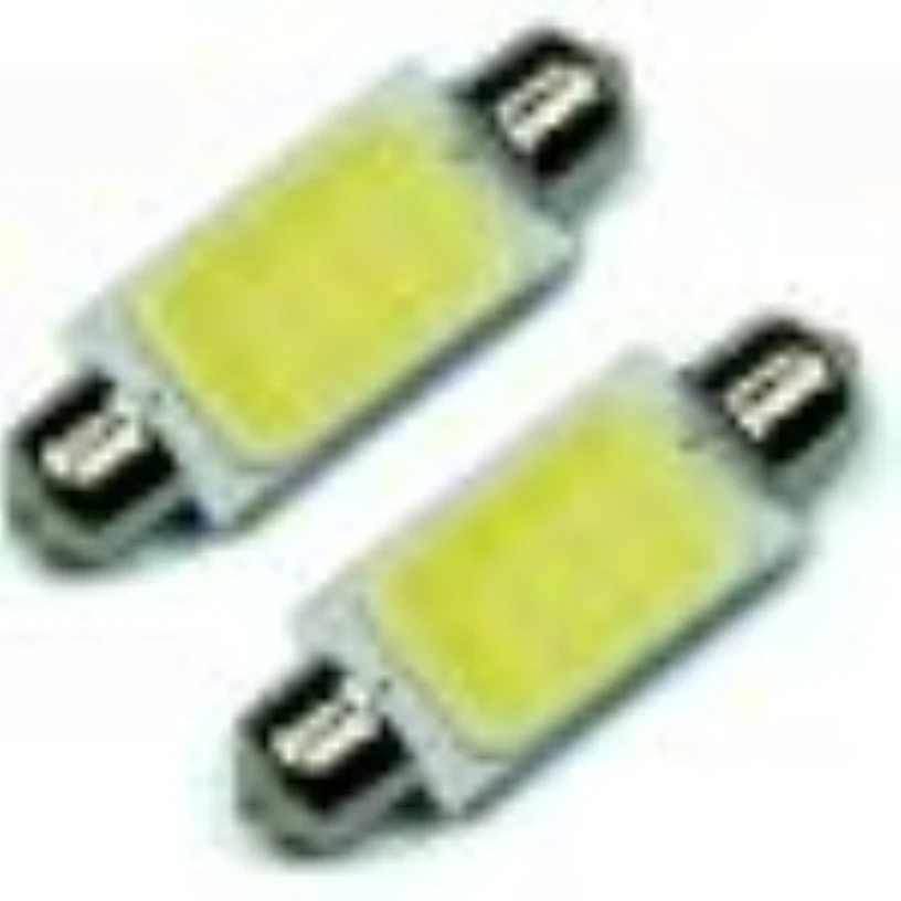 Франшиза 2 шт Высокое качество 42 мм Festoon COB 12 чипов DC 12V светодиодное освещение для