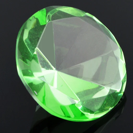 Фэн-шуй маленький хрустальный в форме бриллианта 5 цветов | Дом и сад