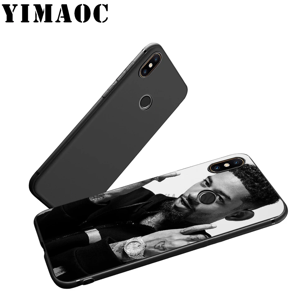 YIMAOC Pnb Rock Rapper Soft Case for Xiaomi Redmi Note 7 6 6A 5 4 4X 4A 5A S2 7A GO K20 Plus Pro |