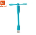 Охлаждающий вентилятор Xiaomi Mi, гибкий, с 2 листьями, USB, для внешнего аккумулятора, ноутбука