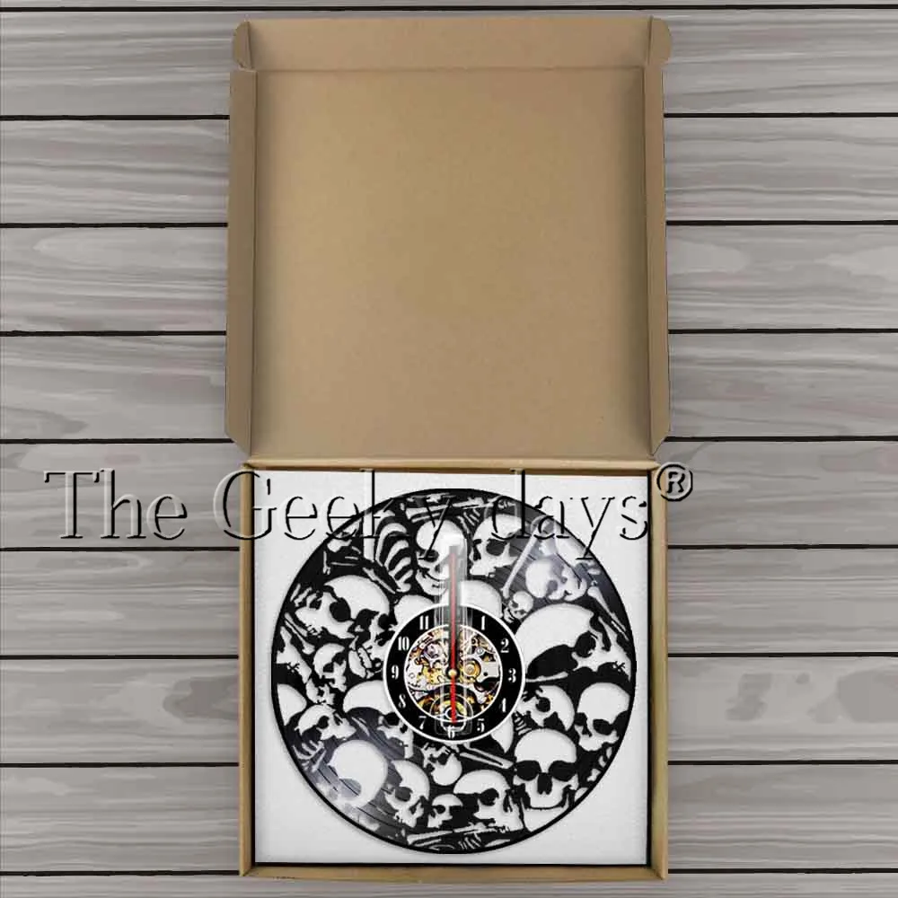 Уникальное украшение вечерние светодиодный настенный светильник в виде черепа с