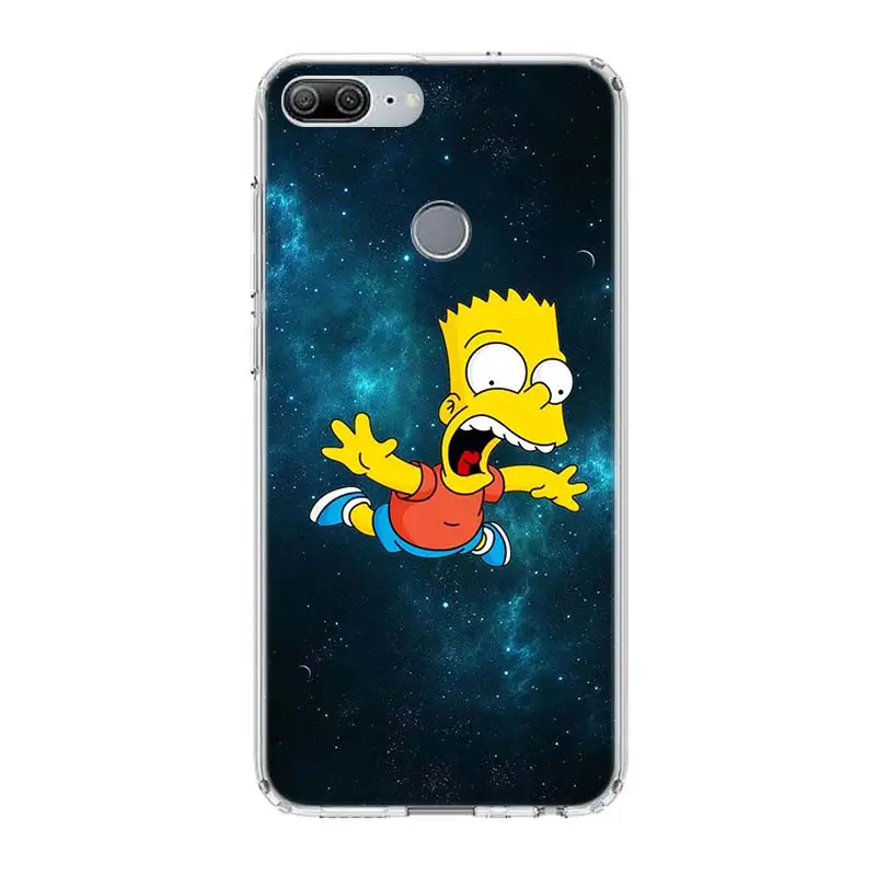 Силиконовый чехол для телефона Bart Simpson Fantasy на заказ huawei Honor 8A 8S 7S 6X7X8X7 8 7A Pro MAX 9 10 Lite