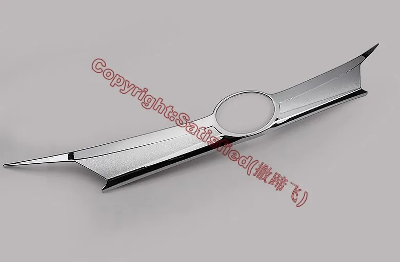 Для Toyota RAV4 2016 2017 ABS Хромированная Крышка для багажника Накладка|trim cover|trunk lid trimtrim