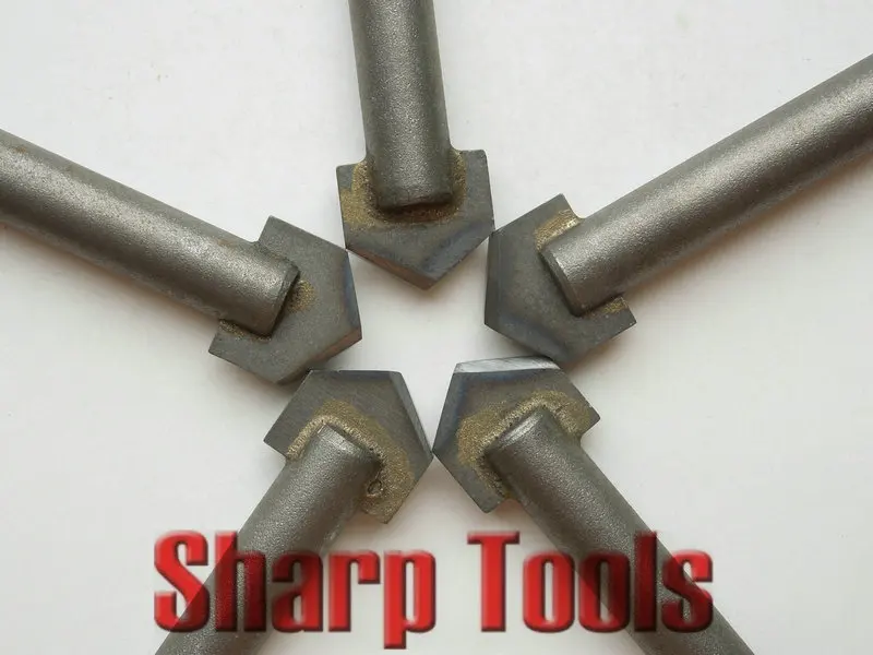 120 общий угол 8 мм хвостовик карбидные Фрезы с ЧПУ концевые фрезы мраморные