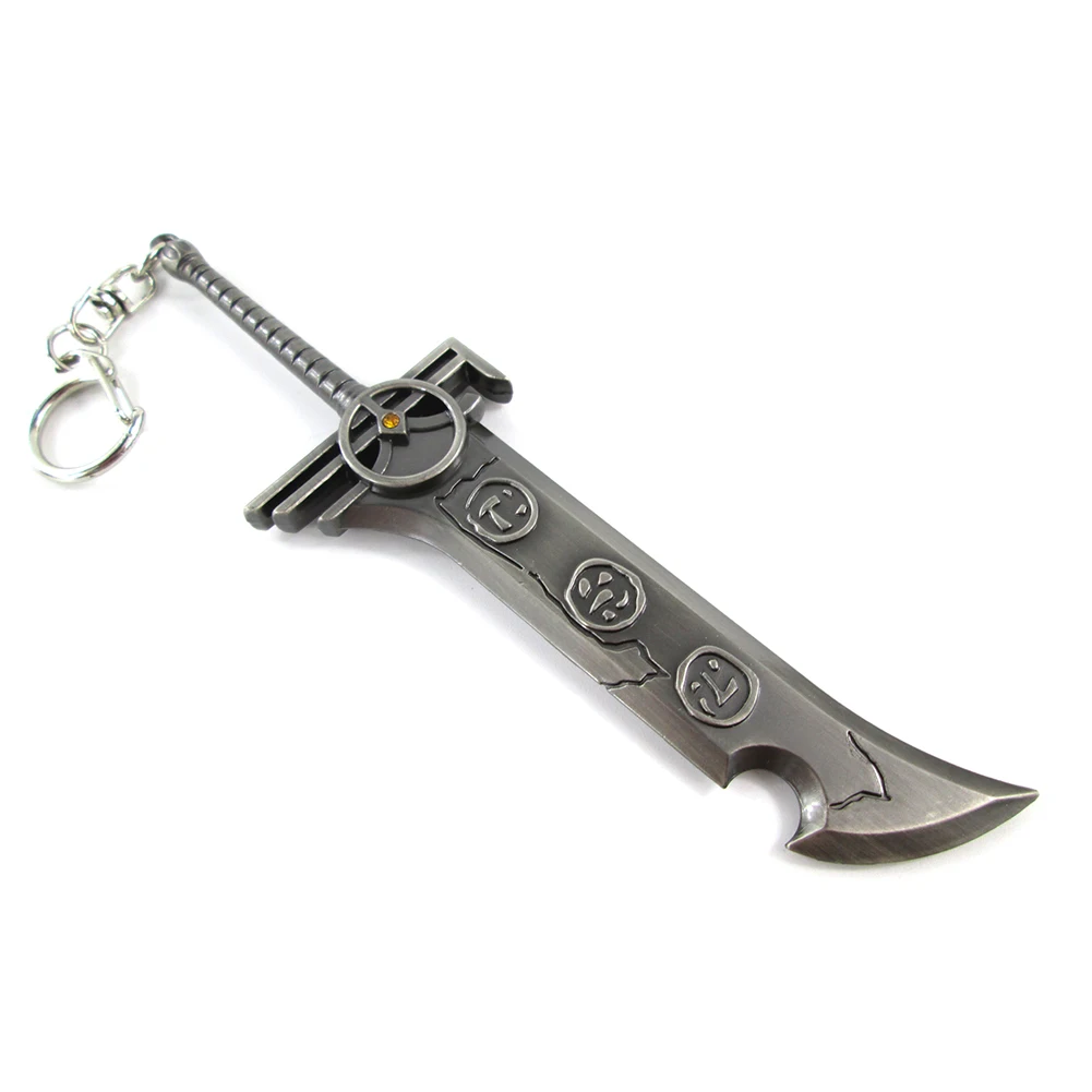 

Bsarai Redeemed Championship the Exile Riven 14cm/5.5'' Sword Model Toy Key Chain/Ring