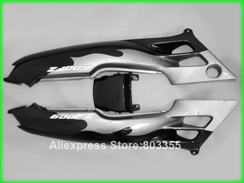 Серебряные Обтекатели для Honda CBR600 F2 комплект обтекателей 1991 1992 1994 (все маленькие
