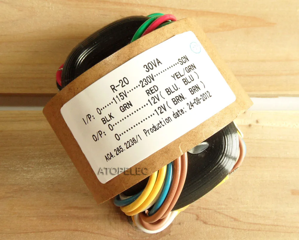115V 230V 30W R Core Трансформатор 12V + для аудио усилителя преампер DAC Core|r-core transformer|transformer