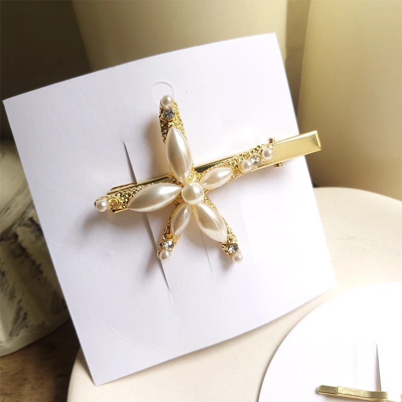 1pcs real pearl Ювелирные изделия, заколки для волос в виде морской раковины, заколки с настоящим жемчугом, заколки для волос, аксессуары для свадьбы, для женщин, девушек, красота, стиль, новое поступление - Цвет: 1pcs real pearl