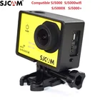 Чехол Clownfish для Sj5000, оригинальный корпус для Sjcam SJ5000X Plus, защитная рамка для спортивной камеры с быстроразъемным креплением