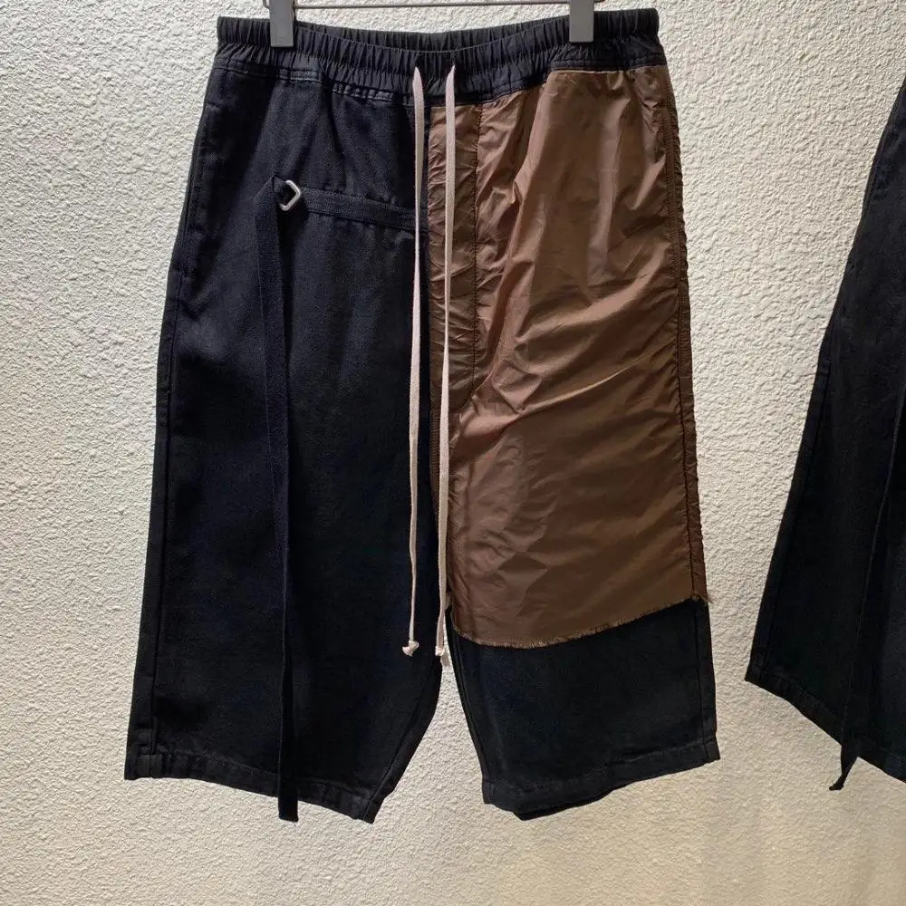 19ss Owen Seak мужские повседневные штаны шаровары готические джинсовые с масляным