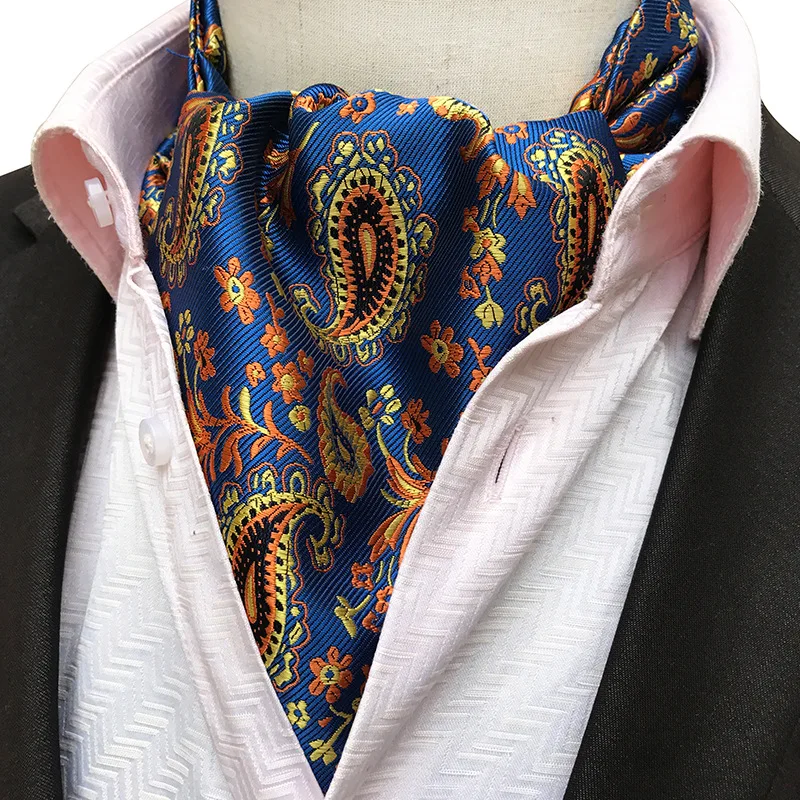 

Top Grade Gentleman Style Men's Cravat Fashion Suit Neckerchief for Party Prom Wedding Gift