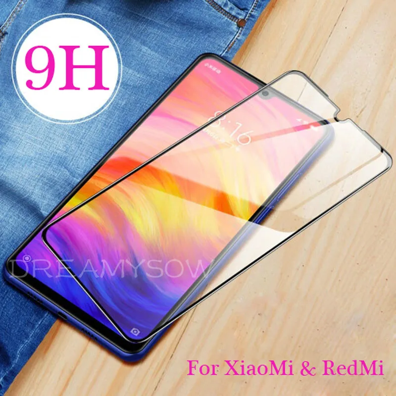 Защитное стекло закаленное 2.5D 9H для Xiaomi Redmi 7A/K20 Pro/Note 7/6 Pro/5/6A/Mi 9/8 Lite|Защитные стёкла