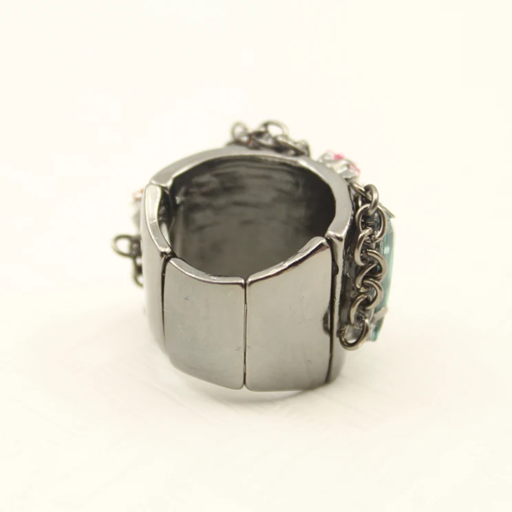 2018 модные ювелирные изделия прямая имитация драгоценных камней цвет