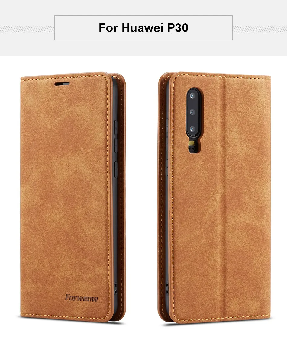 Чехол-книжка для huawei P30 Pro, Магнитный чехол-кошелек для Funda huawei P30 Lite, чехол s, кожаный Винтажный чехол для телефона, чехол для huawei P30 Pro