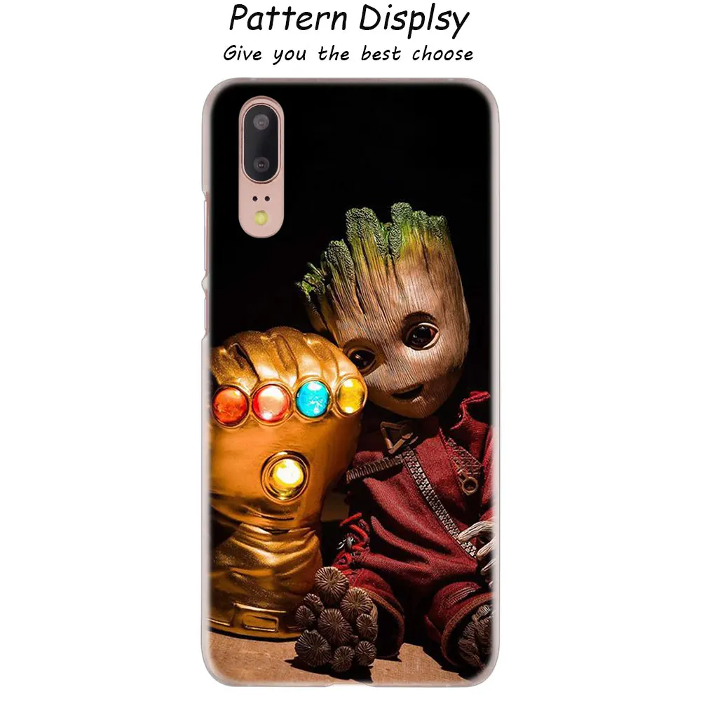 Жесткий чехол Guardians of the Galaxy Marvel для huawei P30 P20 P10 P9 P8 Lite P30 P20 Pro Mini PSmart