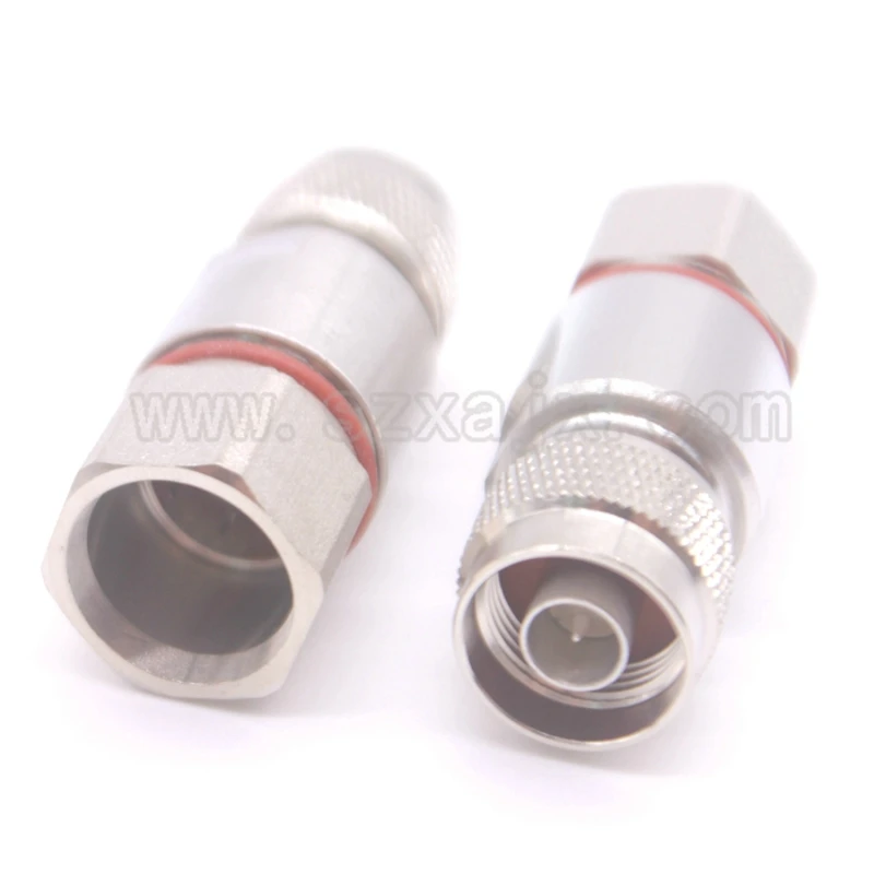 1 шт. радиочастотный разъем и Штекерный обжим 1/2 дюйма для гофрированной меди