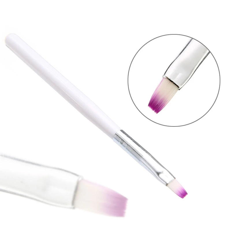 

Shellhard 1PC 13cm Fashional Nail Art Pen Purple Polish Painting Brush DIY Nail Art Brush For Ladies Cosmetic Manicure Tool Kit