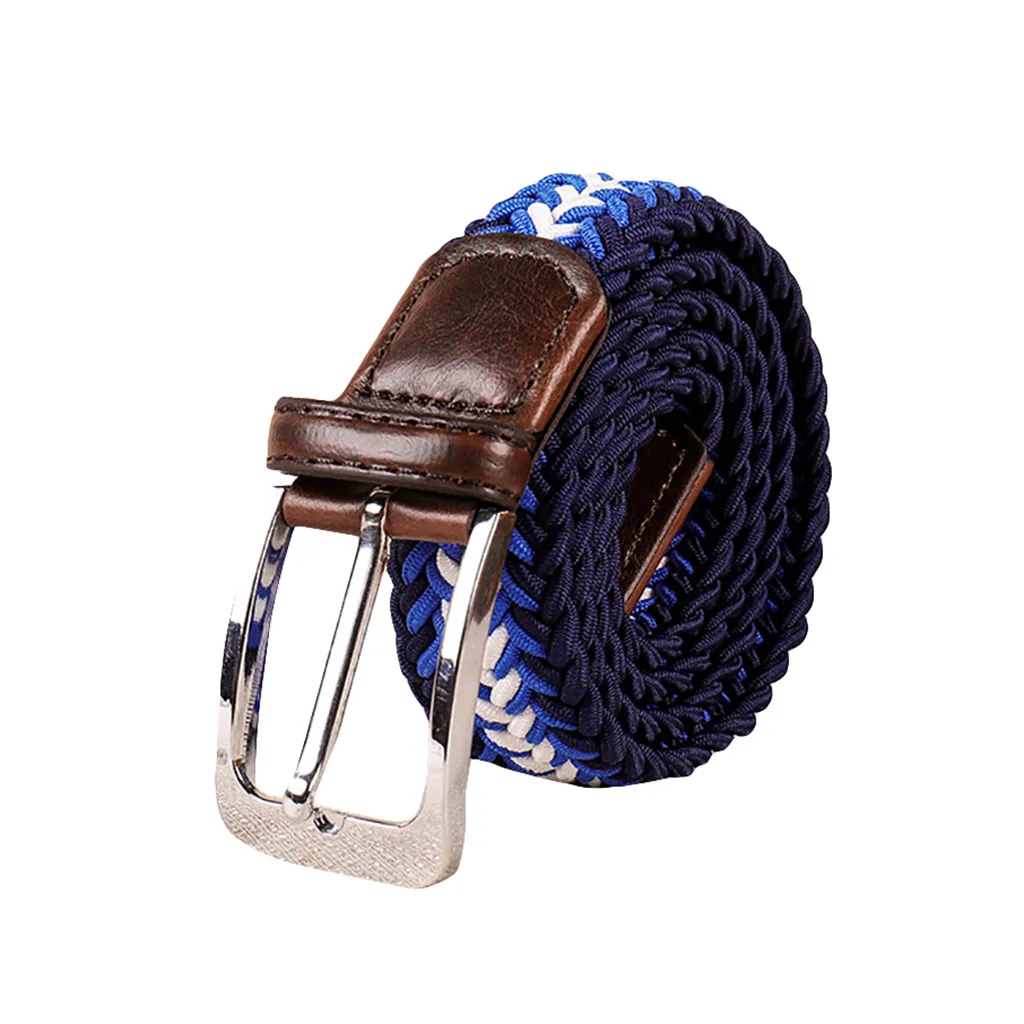 Ремень женский кожаный трикотажный ярких цветов Z426|Мужские ремни| |