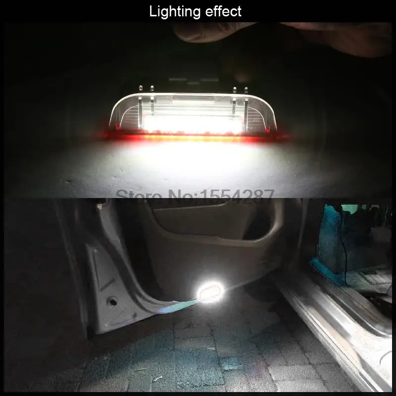 Светодиодный фонарь без ошибок с боковой дверью подходит для Golf Age GTi EOS Jetta Passat