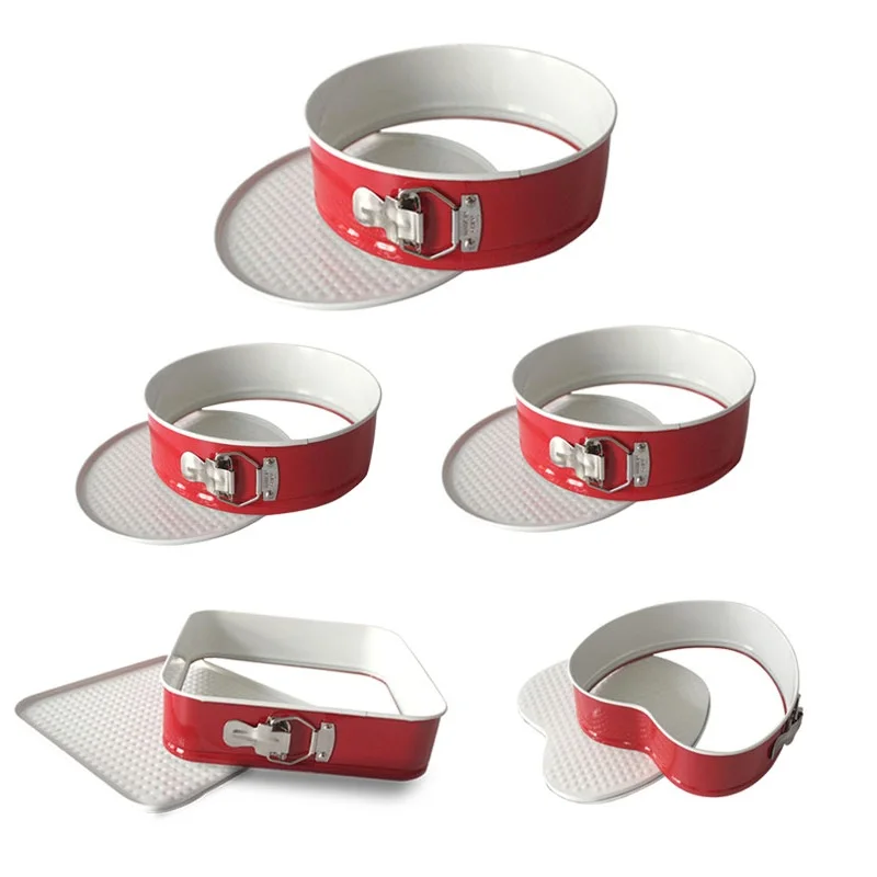 Кухонные сковороды для выпечки DIY Инструменты торта из нержавеющей стали Сердце