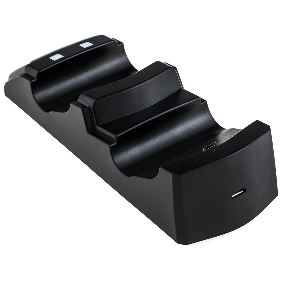 Rovtop Dual usb зарядная док-станция Подставка для PS4 playstation 4 игровой контроллер зарядное устройство Подставка под смартфон для PS 4