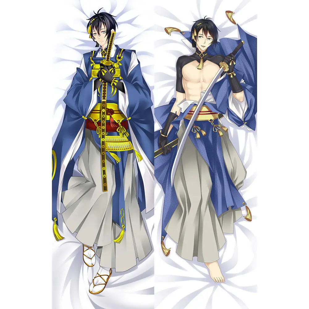 Amellor Аниме игра Touken Ranbu онлайн Dakimakura Чехол наволочки крутые Mikazuki в натуральную