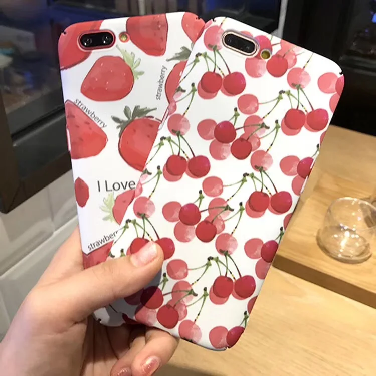 Клубника ананас картина акварель PC чехол для Vivo X23 X9 X9s X20 V5 V7 плюс Y66 Y67 Y75 Y79 Y85 V9 F5 Lite