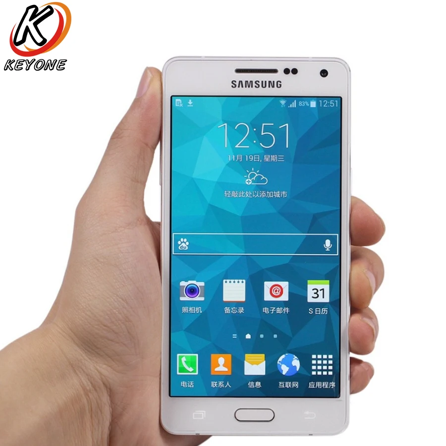 Оригинальный samsung Galaxy A5 A5000 мобильного телефона 5MP 13.0MP двойной Камера 5 0 дюймов 2 ГБ