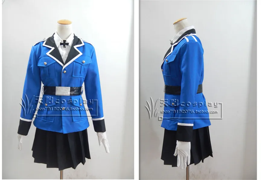 Женский костюм для косплея из АФА оси хеталия Пруссия 11|cosplay costume|female cosplayhetalia prussia |