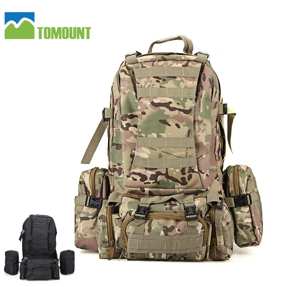 TOMOUNT Открытый походный рюкзак 65L походная сумка Военная Тактическая Сумка