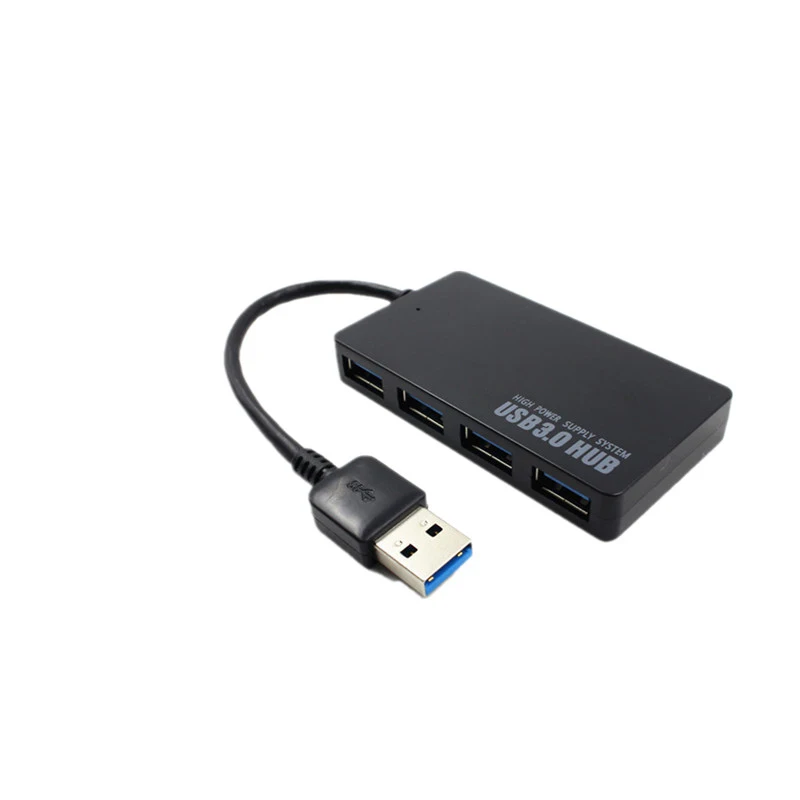 Ультратонкий сверхскоростной USB разветвитель 3 0 4 порта 5 Гбит/с адаптер для
