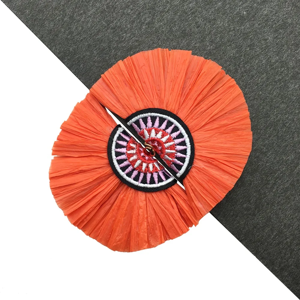Серьги-кисточки GUFEATHER L172 кисточки из рафпии аксессуары для ювелирных изделий