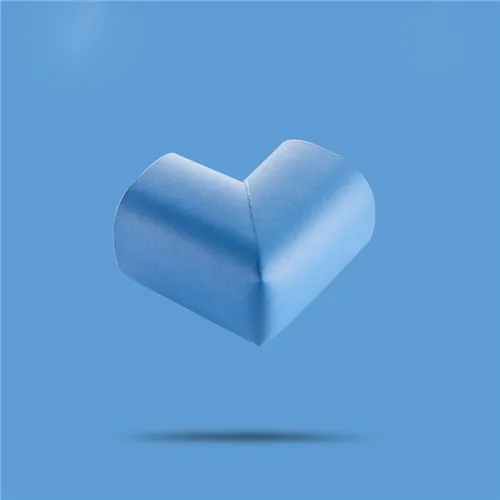 Blue 10 шт./лот, защита от детей, силиконовый стол, угловая крышка, защита для детей, защита для детей - Цвет: Blue