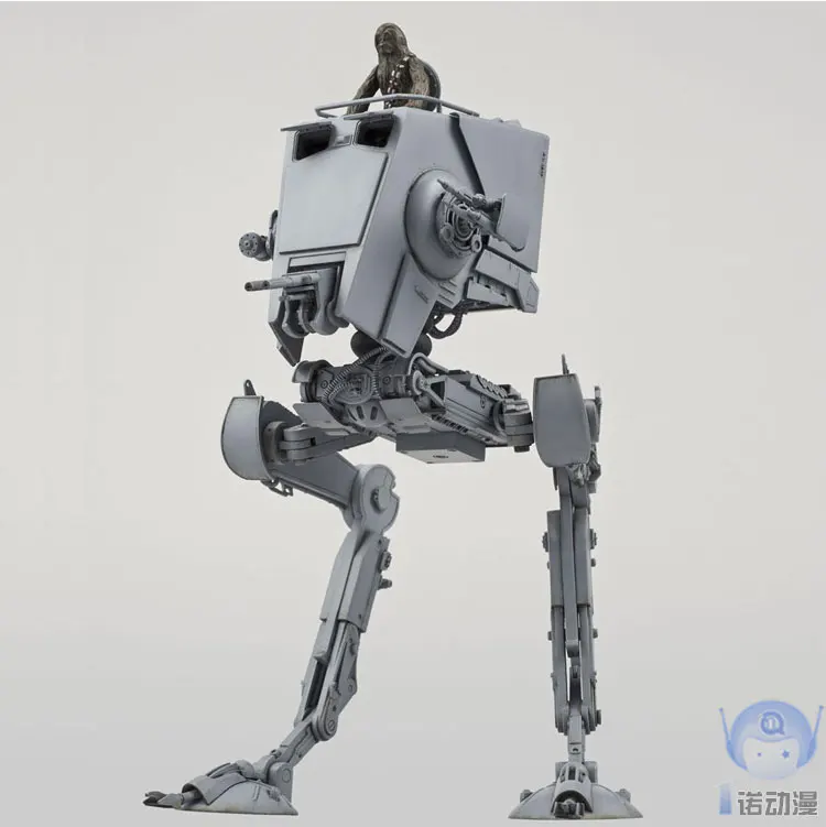 Bandai собранная модель 94869 Звездные войны 1/48 AT-ST вездеходный рекогносцировочный транспортер ПВХ собранная модель