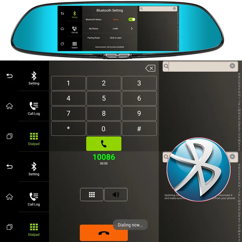 3G Wi Fi Видеорегистраторы для автомобилей Камера gps навигации Android 5