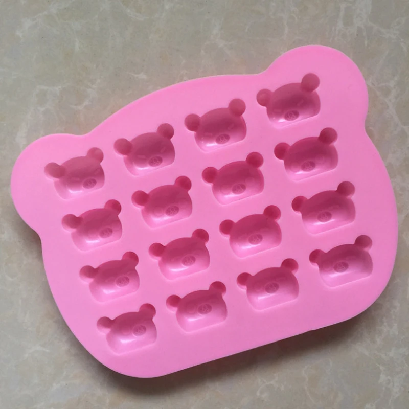 Коала Форма торта Мыло формы Гибкая силиконовая форма для выпечки конфет шоколад