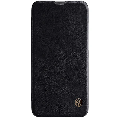 black Кожаный чехол Nillkin для huawei Honor View 20 V20 QIN, защитный флип-чехол, чехол-бумажник для huawei Honor View 20 - Цвет: black
