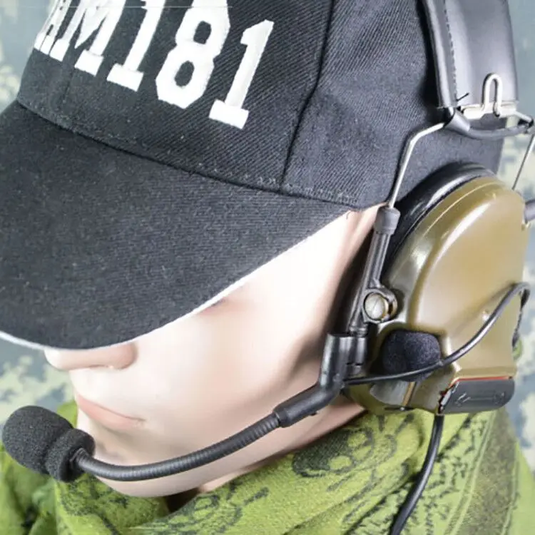 TCA COMTAC III Dual Com гарнитура с шумоподавлением для три эрриса PRC 152 Walkie Talkie PRC152 AN/PRC 148
