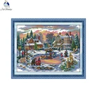 Набор для вышивки крестиком Joy Sunday Cherish Time, набивная ткань 14CT, холст DMC, Китайская вышивка крестиком по счету