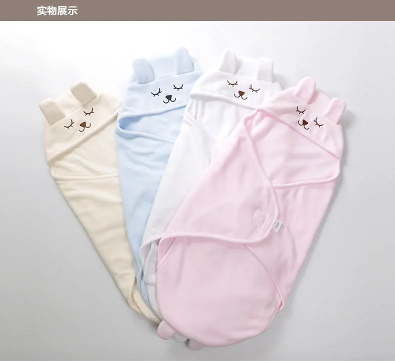 2019 Весна новорожденный детский спальный мешок анти удар флис детские спальные