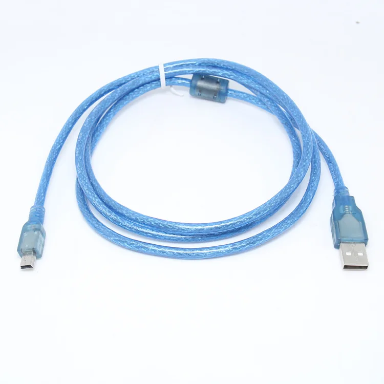 Высококачественный синий 3 м/10 футов USB 2 0 тип А к Мини B штекер 5 контактный кабель