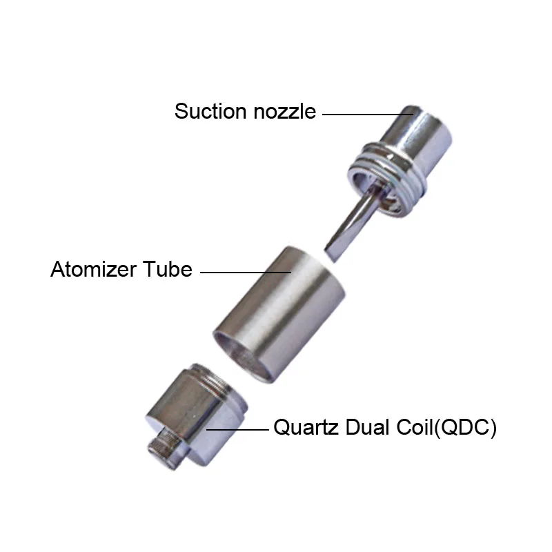 10 шт/лот атомайзер для электронных сигарет из нержавеющей стали сухой