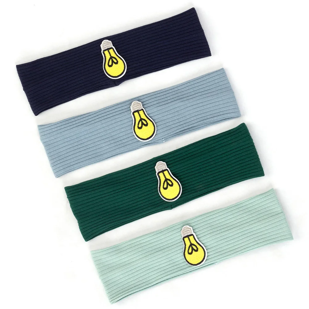 Ребристая повязка на голову для малышей аксессуары маленьких девочек и