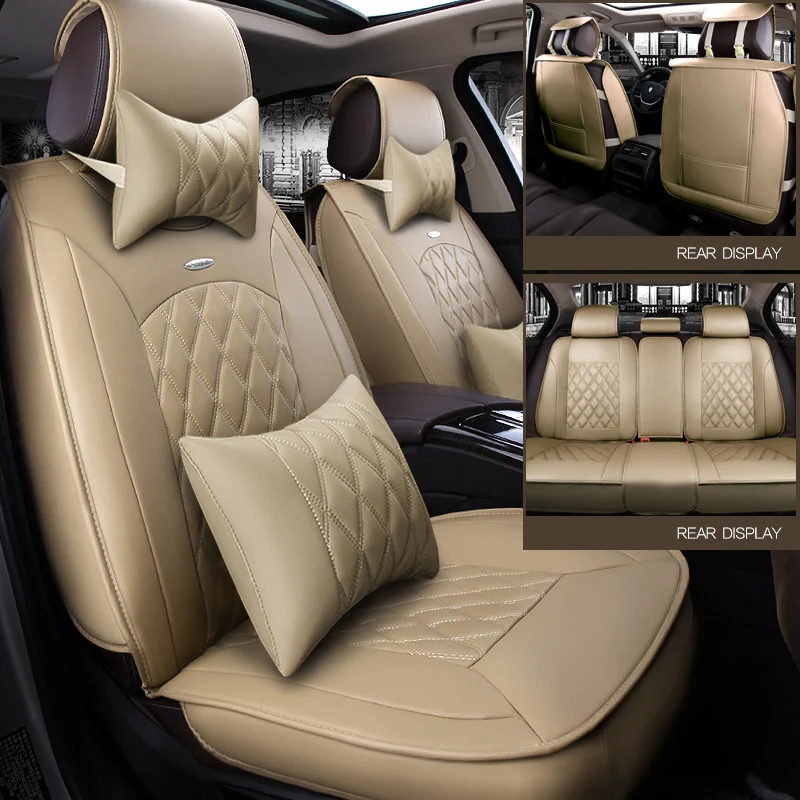 WLMWL универсальный кожаный чехол автокресла для Chevrolet все модели cruze Aveo Captiva sonic lacetti