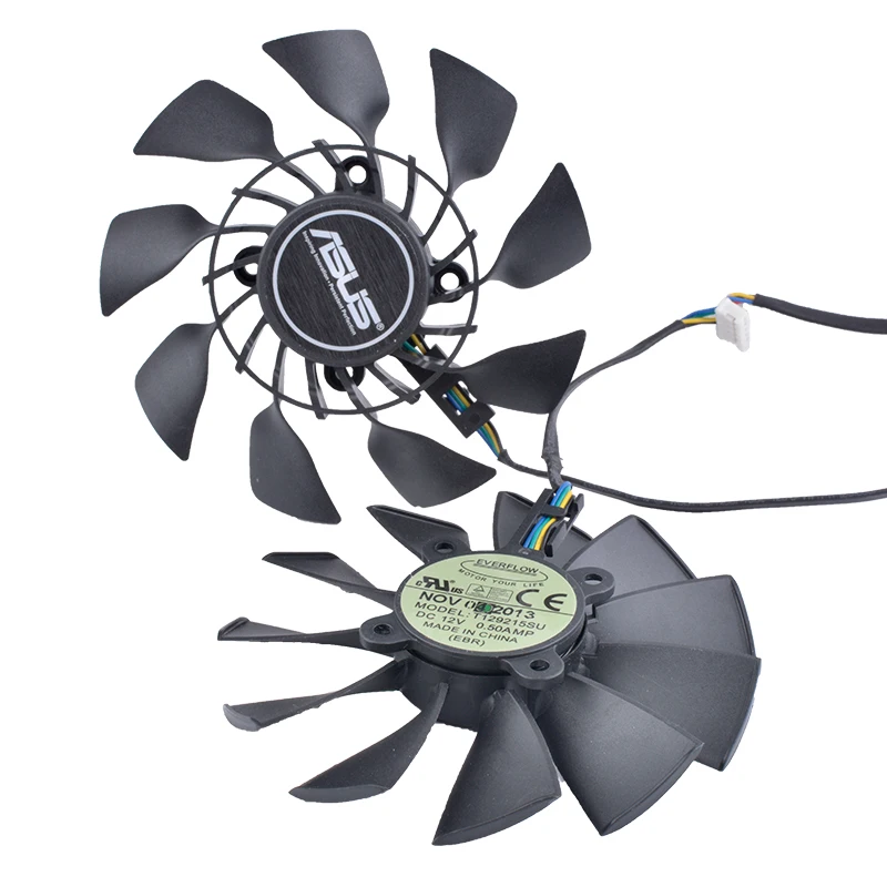 Революция в системах охлаждения T129215SU 95 мм DC 12 В 0.5A GTX760 780 780TI R9 280 290 280X 290X 390 390X GTX970 VGA