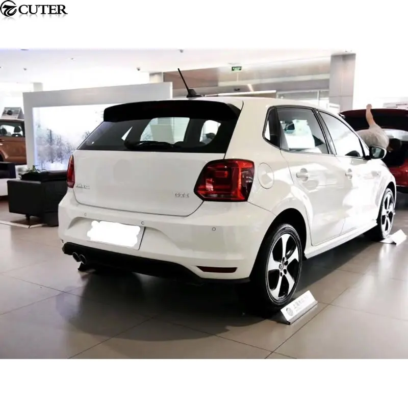 Polo GTI Style PP Неокрашенный автомобильный передний бампер задний диффузор для Volkswagen