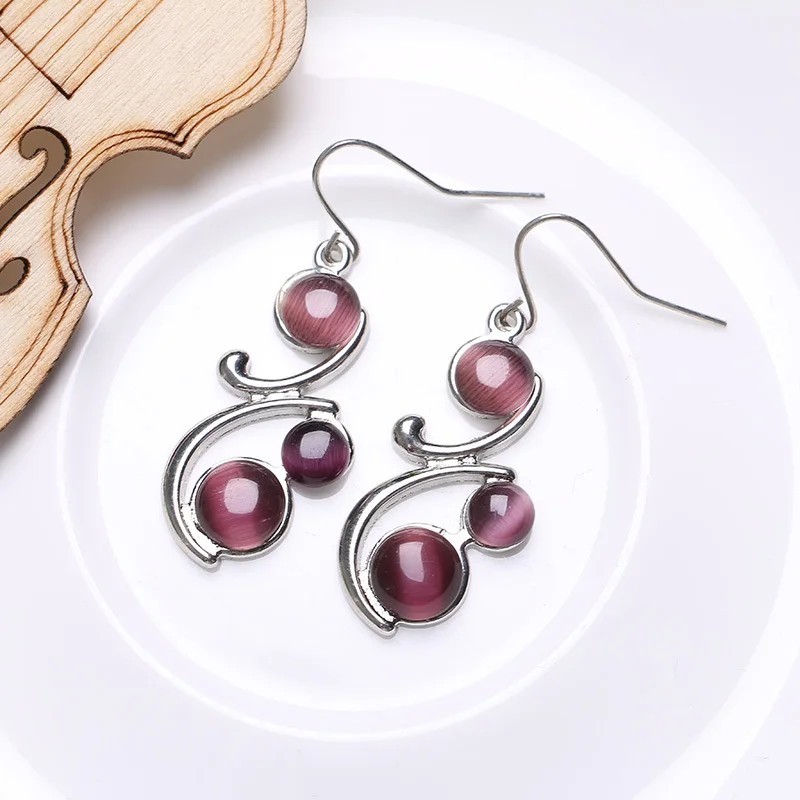 Классические серьги в европейском и американском стиле лето 2020 3 цвета