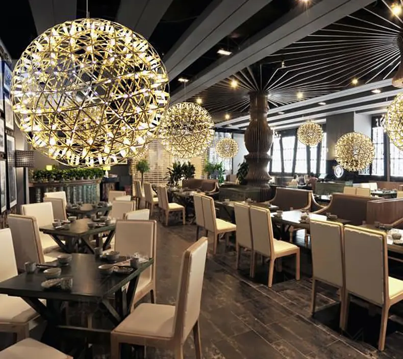 Светодиодные современные подвесные светильники осветительные приборы лампы в